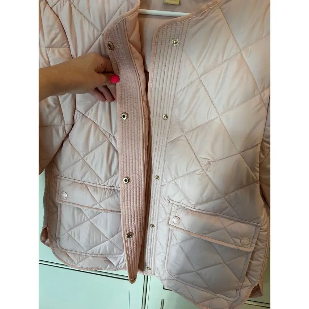 Michael Michael KORS Diamond Quilt Polyfill Jacket S 4-8 NEW MSRP $275